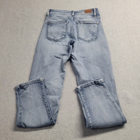 Judy Blue Jeans Womens 1/25 Boyfriend Fit Loose Distressed‎ Trendy Denim - Picture 11 of 13